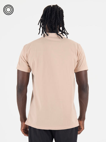 Polo camiseta beige