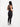 Black fitness leggins set