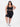 Black biker set talla plus