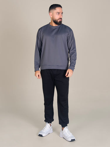 BUZO UNISEX SORONA GRIS OSCURO