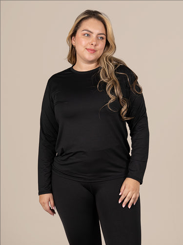 Buzo basico unisex negro