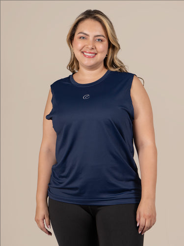 Camisilla unisex juno ibiza azul oscuro