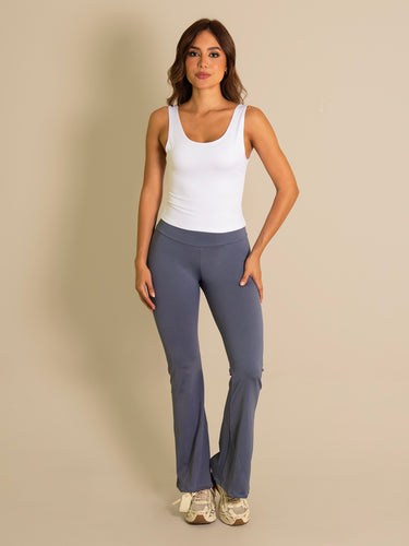 Chipre leggins gris azul