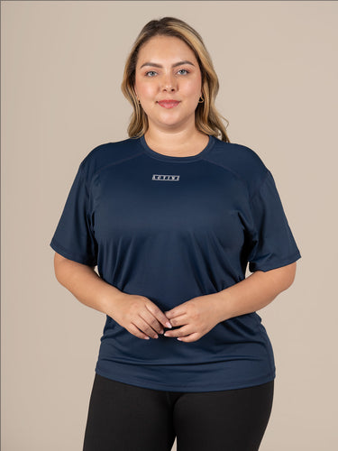Qatar camiseta unisex azul oscura