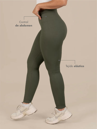 Lineal leggins seamless militar