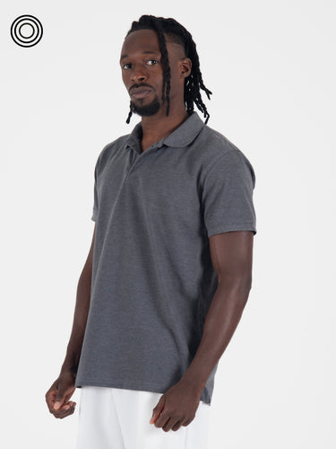 Polo Camiseta Hombre Gris