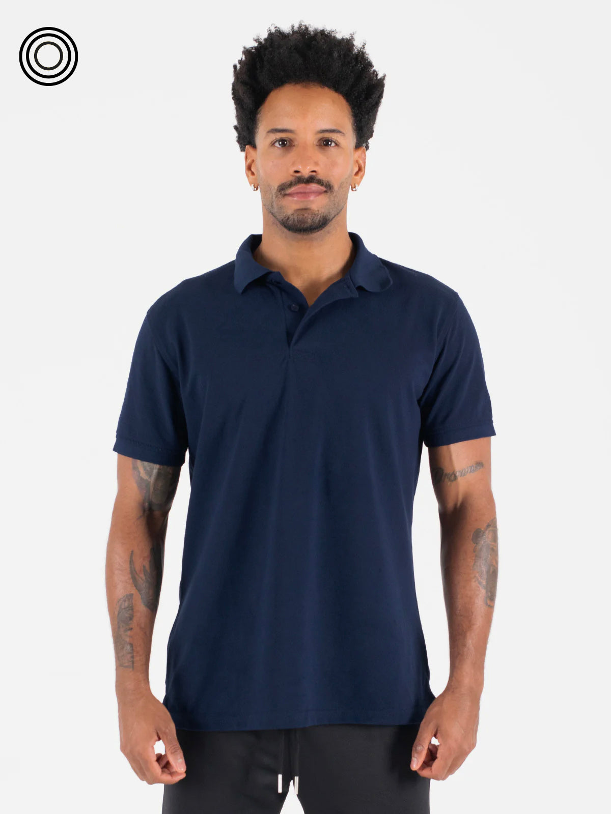 Polo camiseta hombre Azul – Greenfit - Main Image