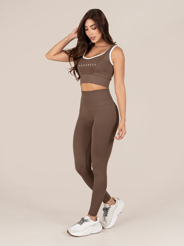 Grachi Leggins Set Seamless Cafe