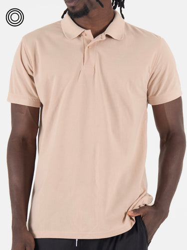 Polo camiseta beige