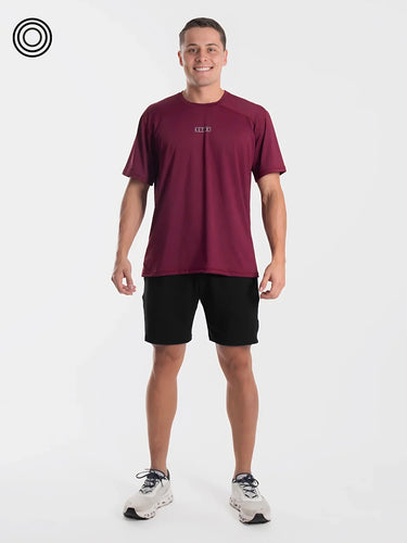 Pantaloneta basica hombre orion negra