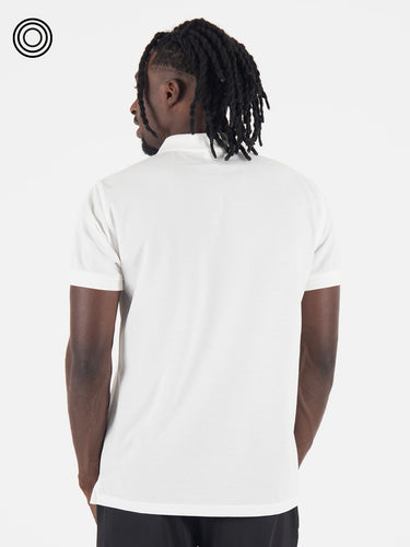 Camiseta polo hombre crudo