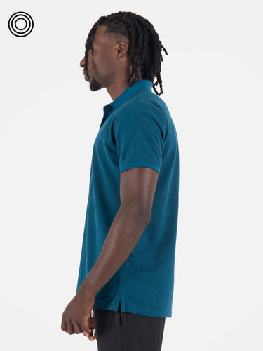 Polo Camiseta Azul Perla