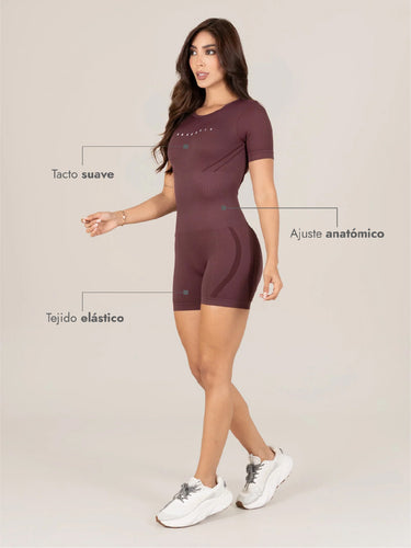 Ada Enterizo Seamless Uva