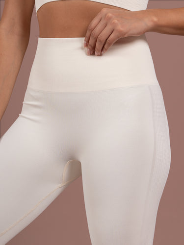 Aria Leggins Set Seamless Ivory