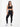 Black fitness leggins set