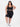 Black biker set plus