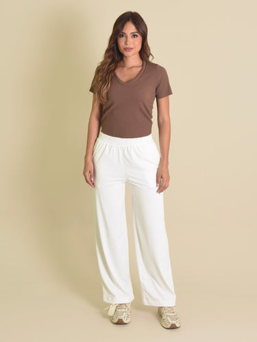 Sahay pantalon ibiza blanco