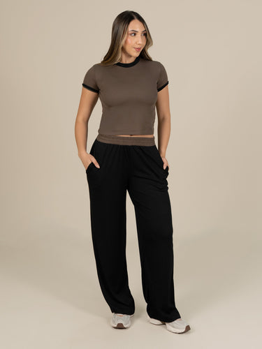 BLUSA ZIWA DOLCE CAFE OSCURO