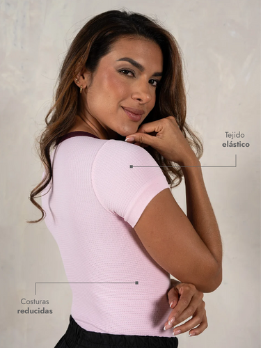 Body Balu Seamless Fresa Claro