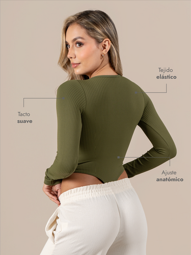 Body Shelly Seamless Green