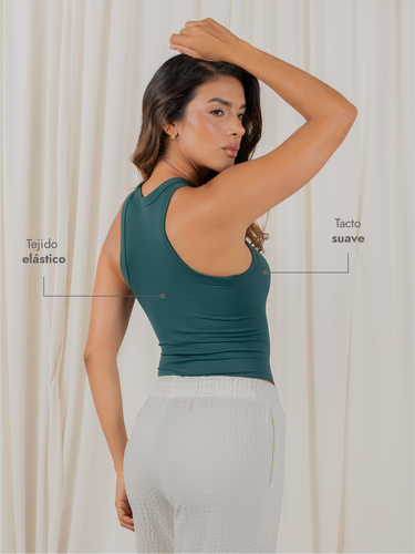 Body love seamless verde fade