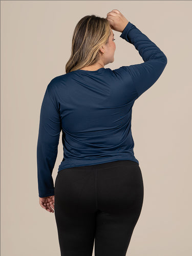 Buzo basico unisex ibiza azul oscuro