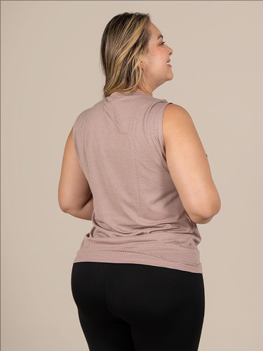 camisilla unisex panal cafe claro