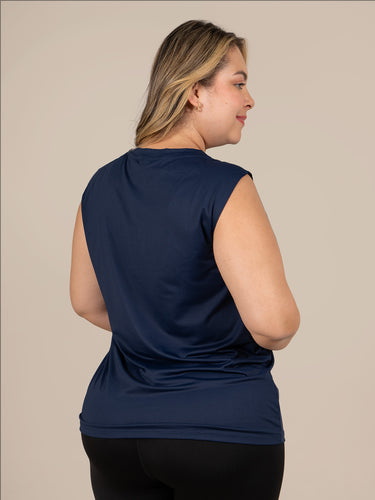 Camisilla unisex juno ibiza azul oscuro