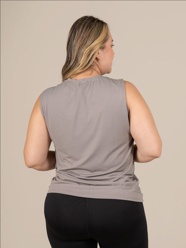 camisilla Juno ibiza gris seco