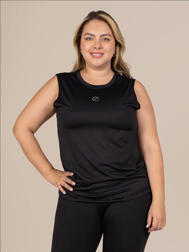 Camisilla Unisex Juno Ibiza Negra