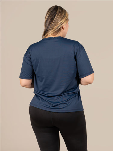 Qatar camiseta unisex azul oscura