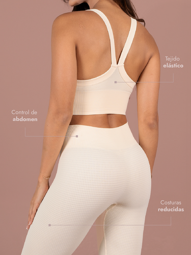 City Leggins Set seamless butter