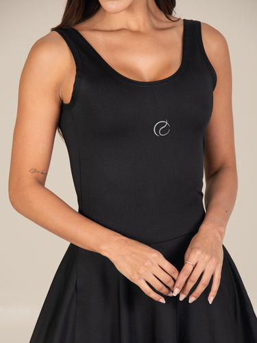 ENTERIZO PALMAR NEGRO