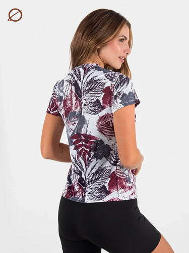 Camiseta Femenina Sublimada Palms