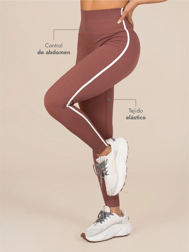 Linea leggins seamless terra
