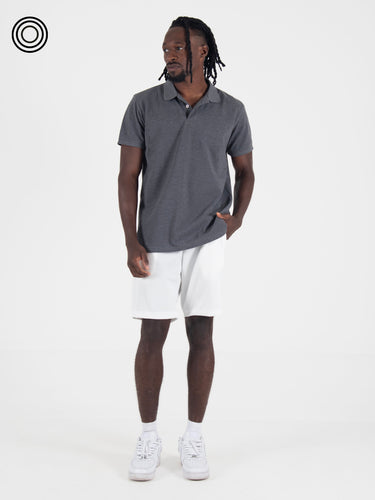 Polo Camiseta Hombre Gris