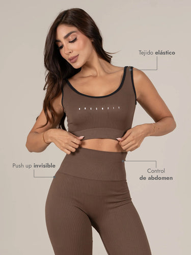 Rubi Leggins Set Seamless Cafe