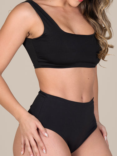 Vestido de bano lady negro