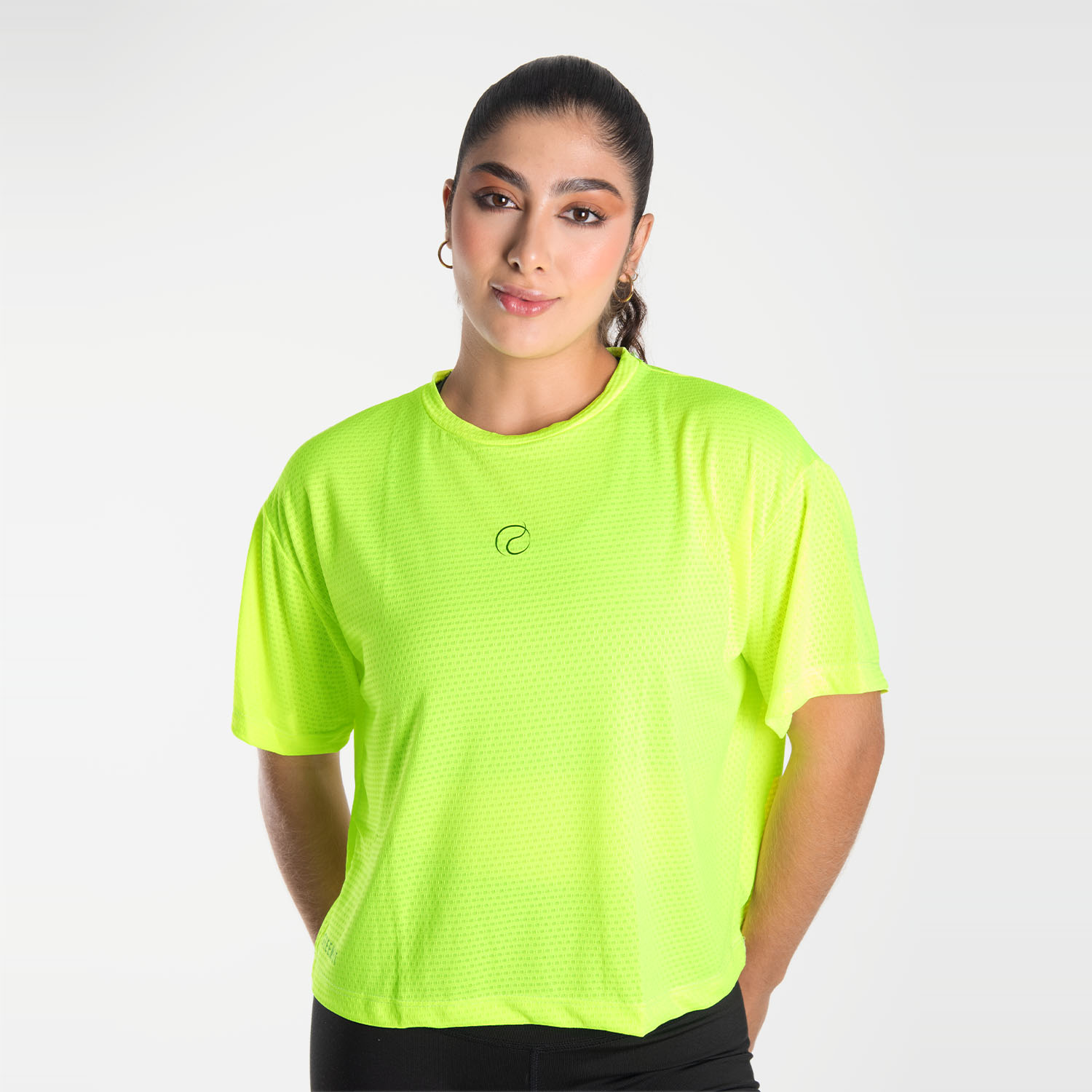 Camiseta verde limón