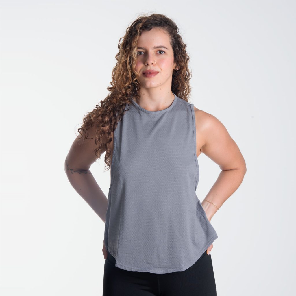 Yoshiko blusa gris