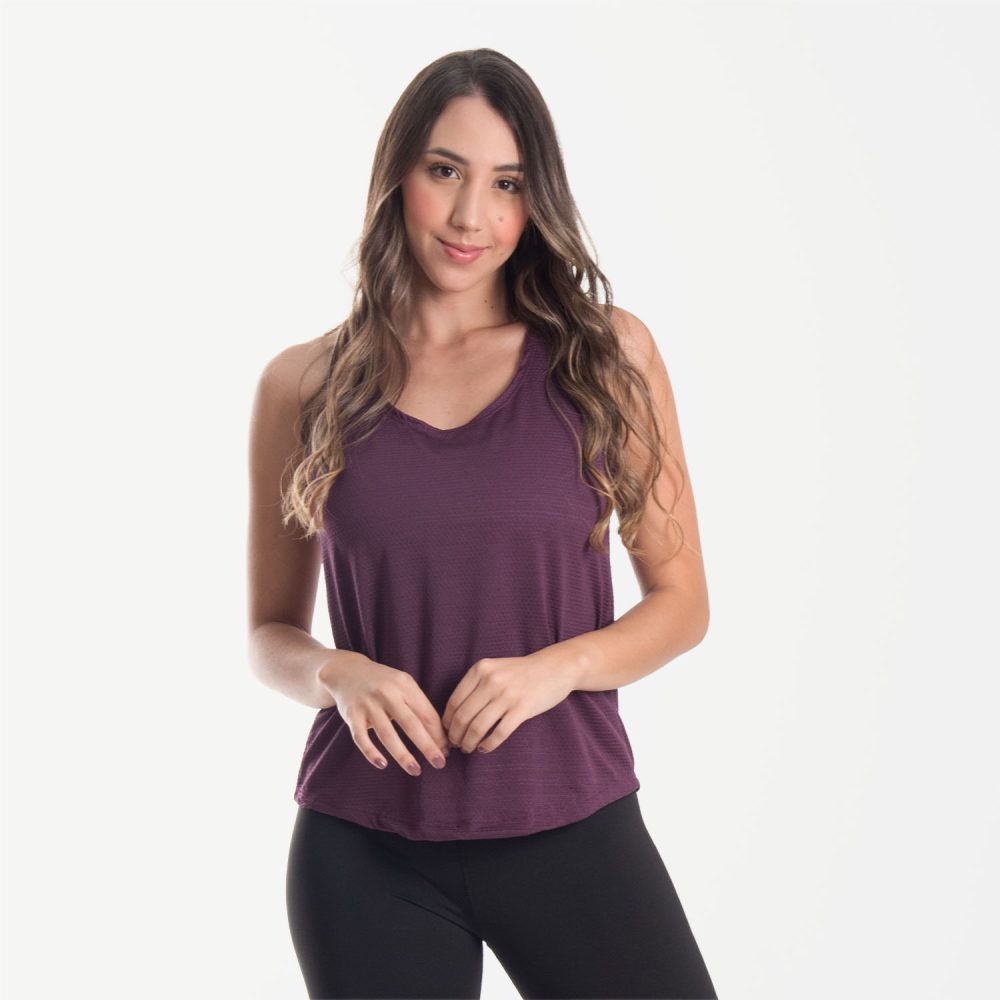 Panal blusa uva