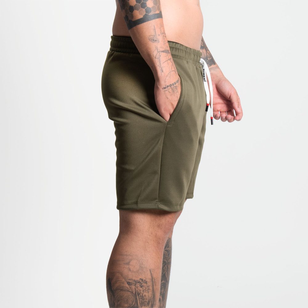 Pantaloneta hombre verde militar - Image 3