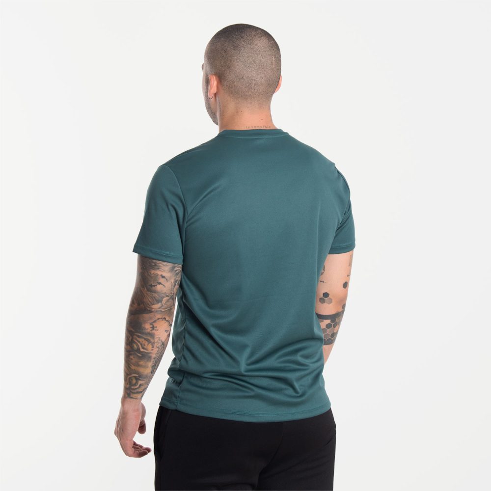 Camiseta basica hombre verde petroleo - Image 5