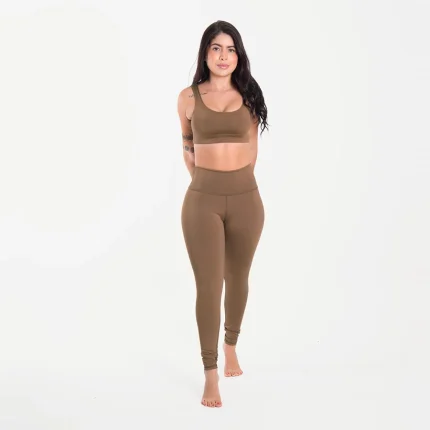 Marron leggins set talla xs