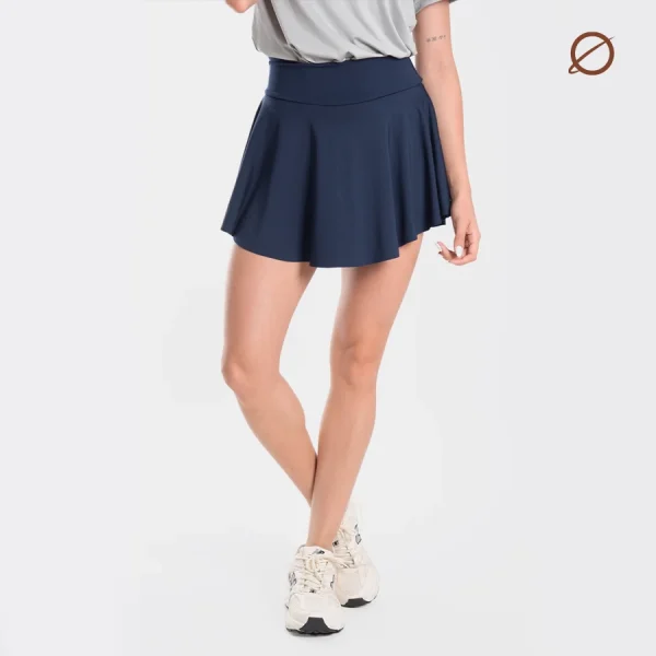 Faldashort Dama Azul Oscuro