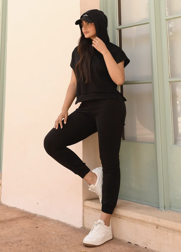 Rutie jogger set negro