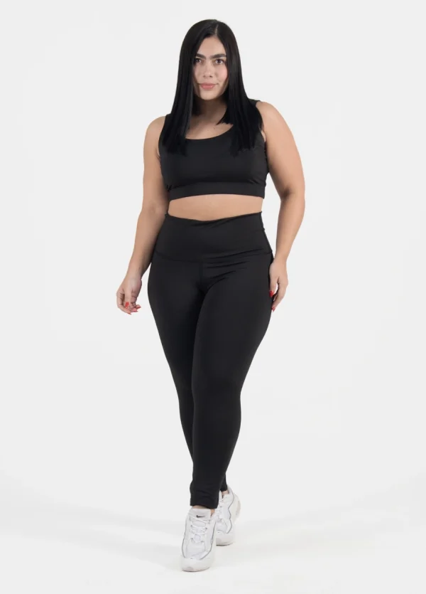 Black leggins set plus