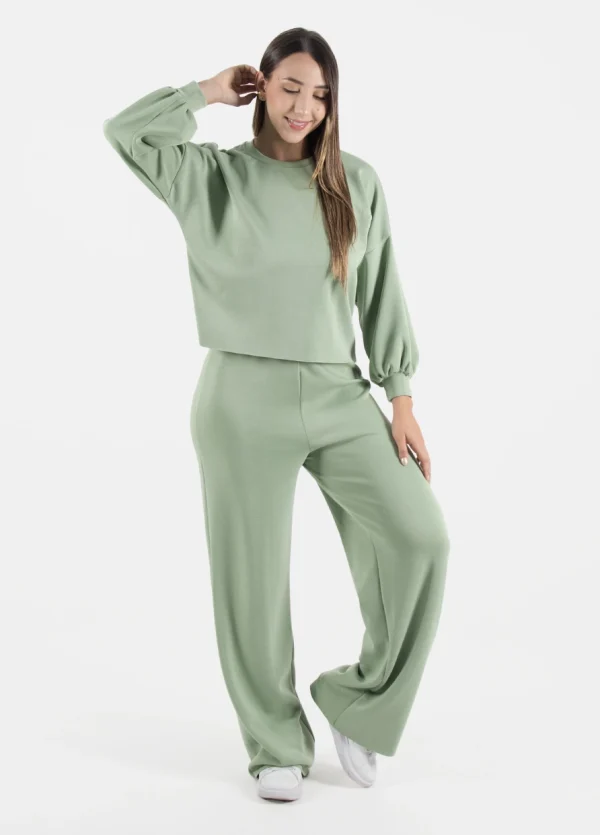 Cesil pantalon set verde