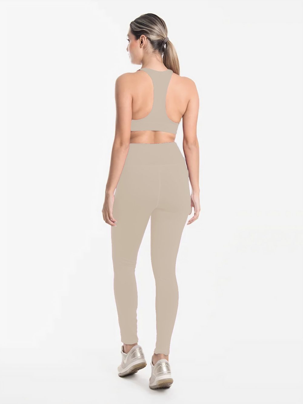 Beige claro leggins set slim - Image 2