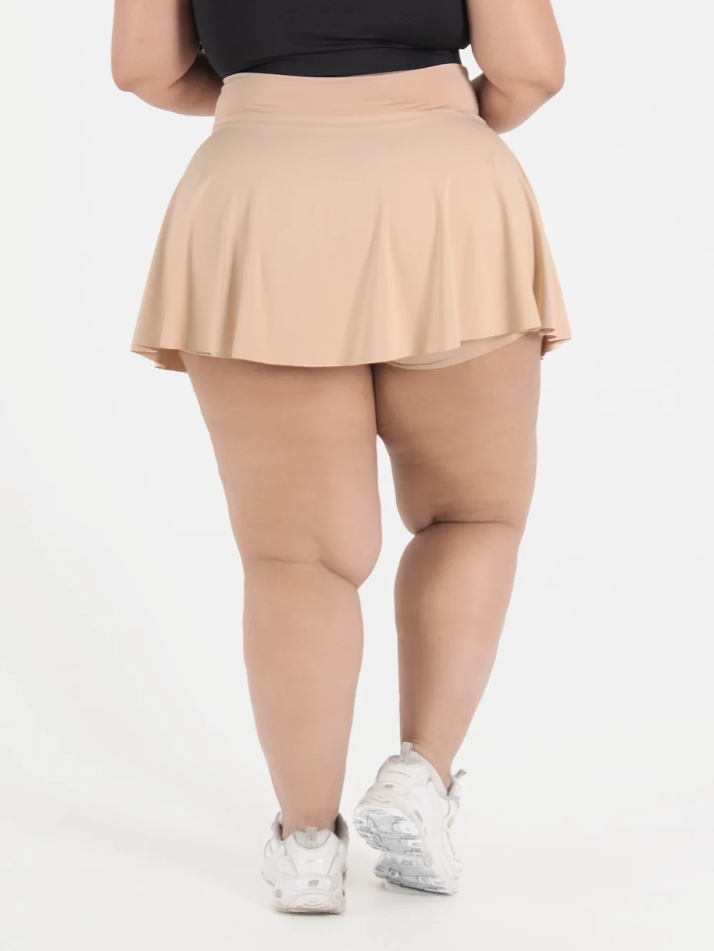 Beige faldashort plus - Image 2
